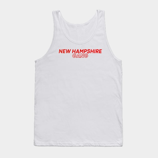 New Hampshire Tank Top by DeekayGrafx